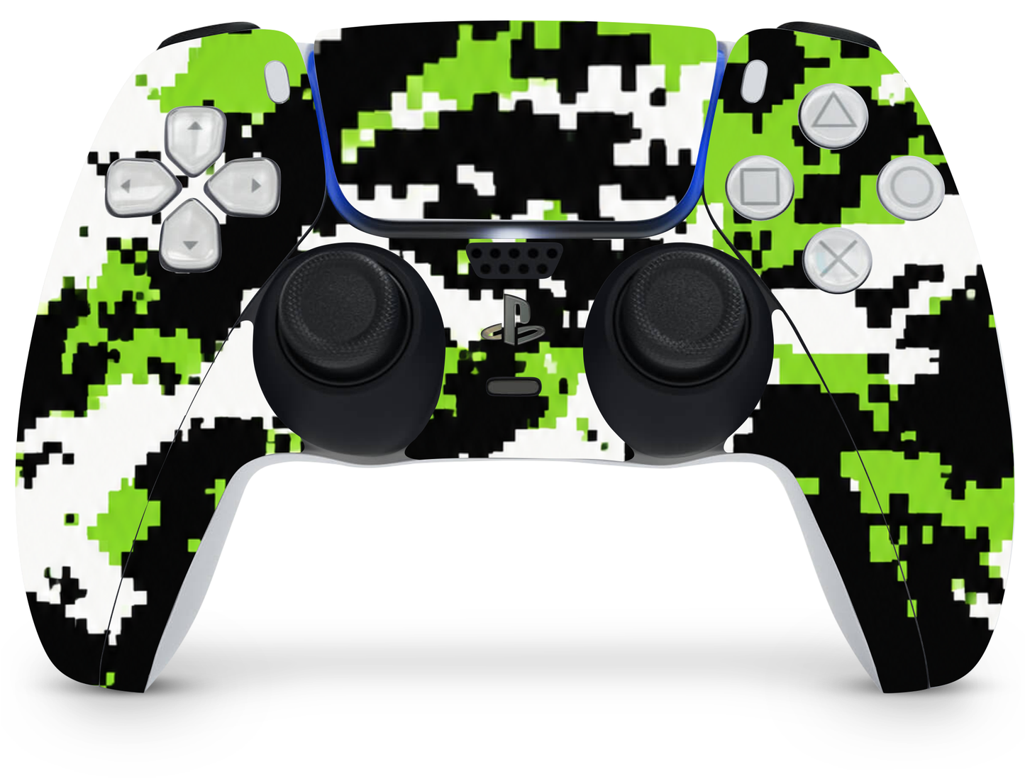 PS5 Digital Camo Green Controller Skin