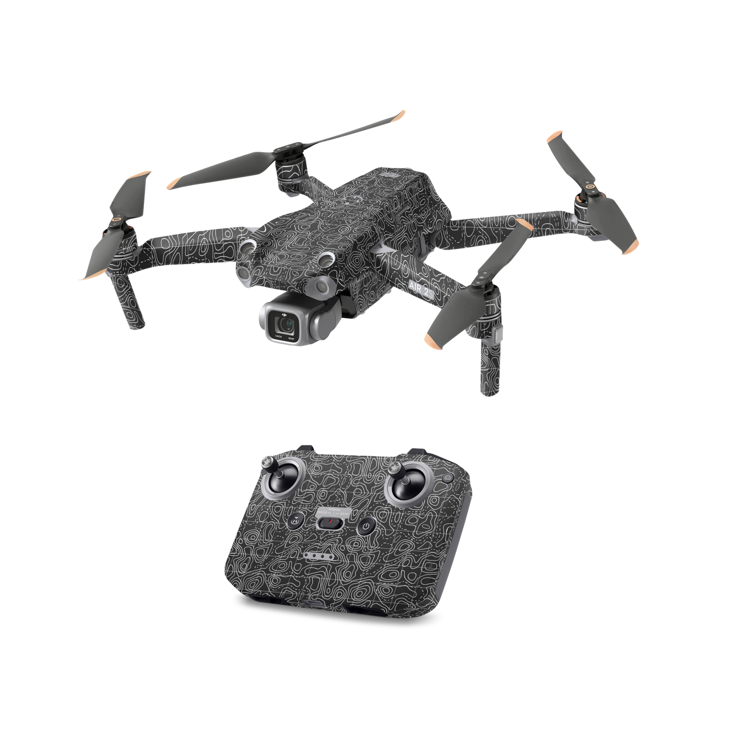 Black Contour -All Drone Skin Models