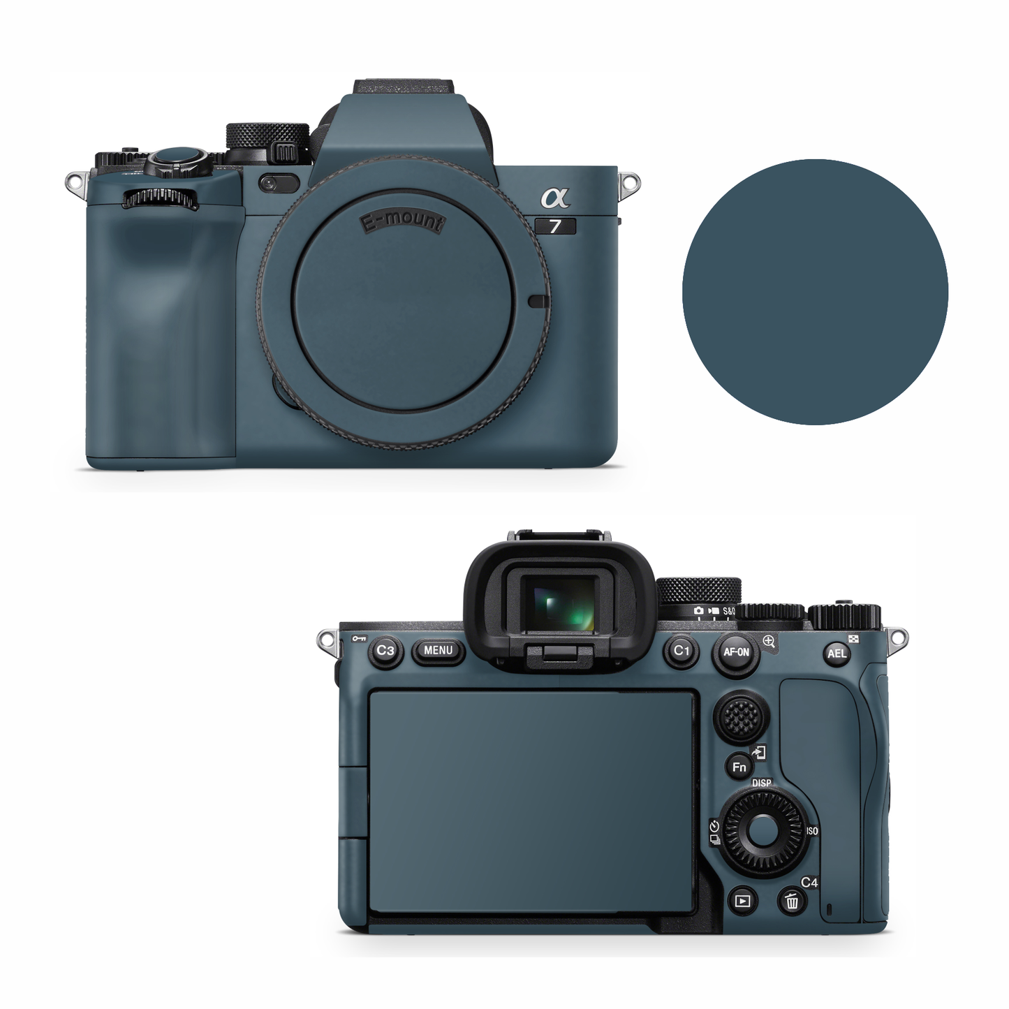 Blue Navy Camera Skin for all models