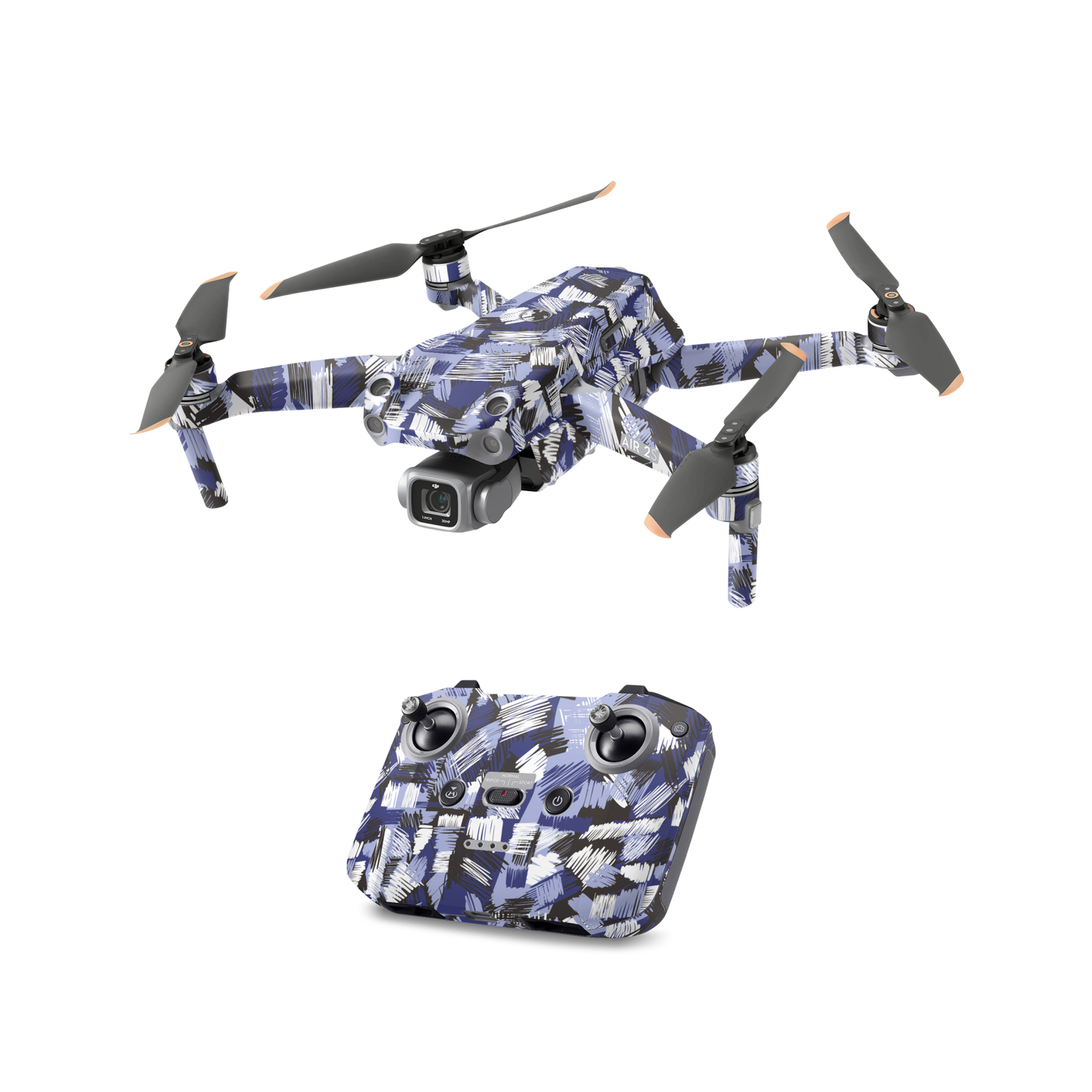 Blue Pattern -All Drone Skin Models