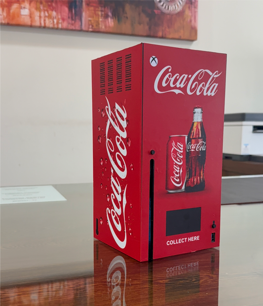 Coca Cola Xbox Series X Skin with 2x Controller Skins