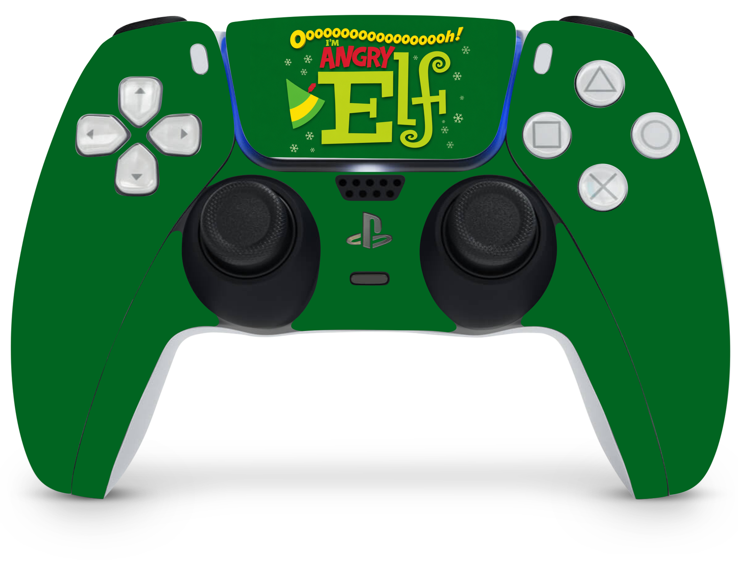 PS5 Angry Elf Controller Skin