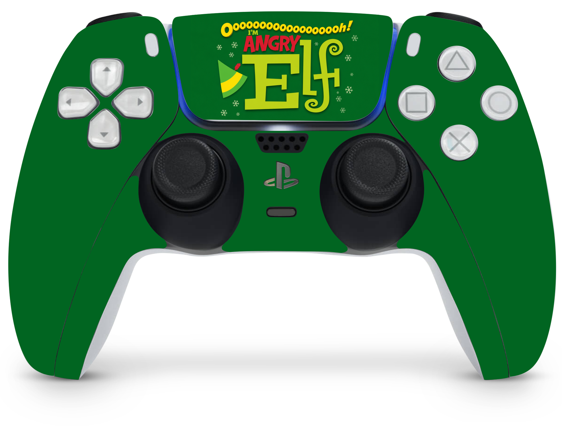 PS5 Angry Elf Controller Skin