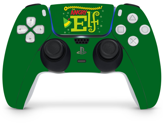 PS5 Angry Elf Controller Skin