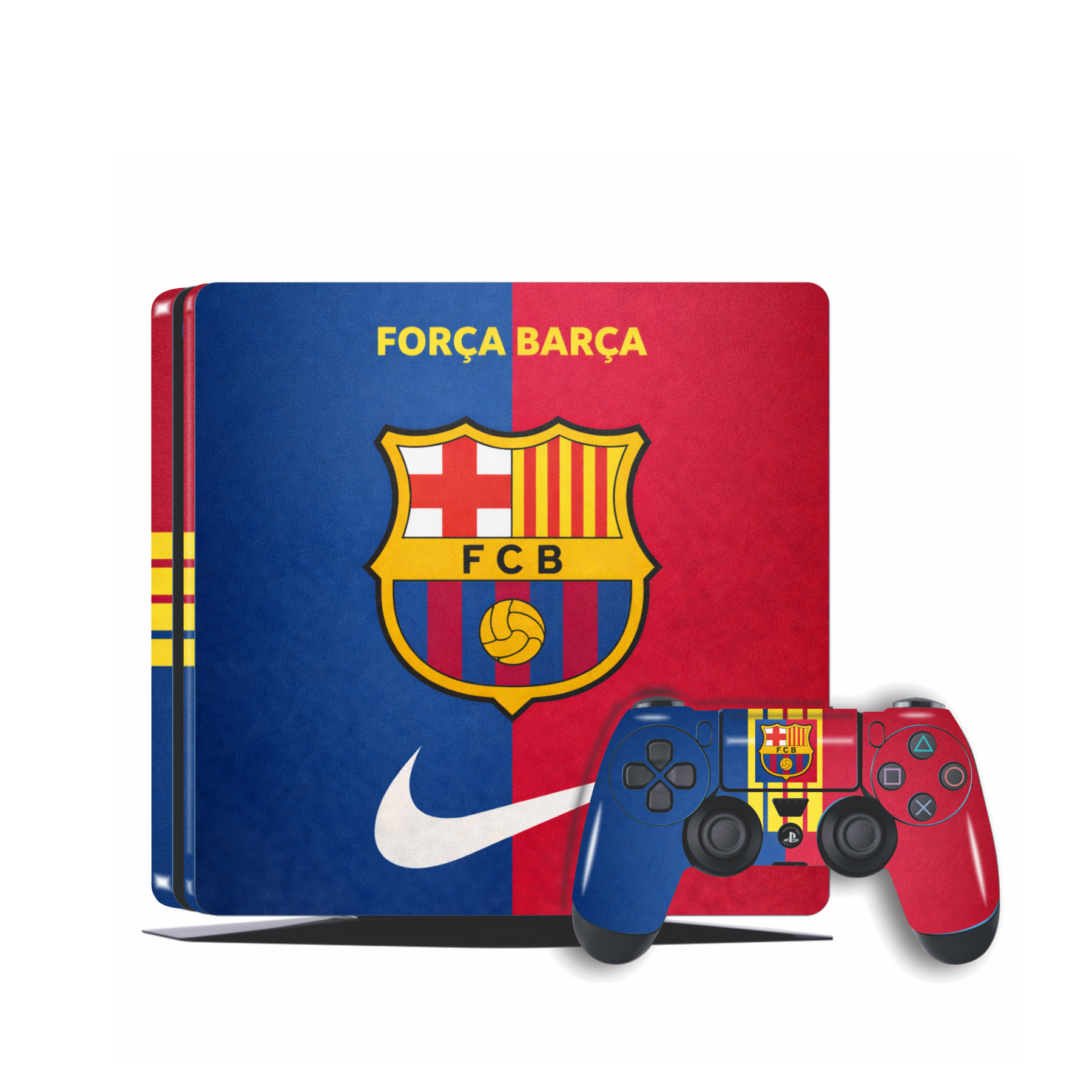 Barcelona PS4 Skin with 2x Controller Skins