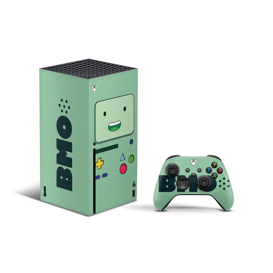 Bmo Adventure Xbox Series X Skin with 2 Controller Skins