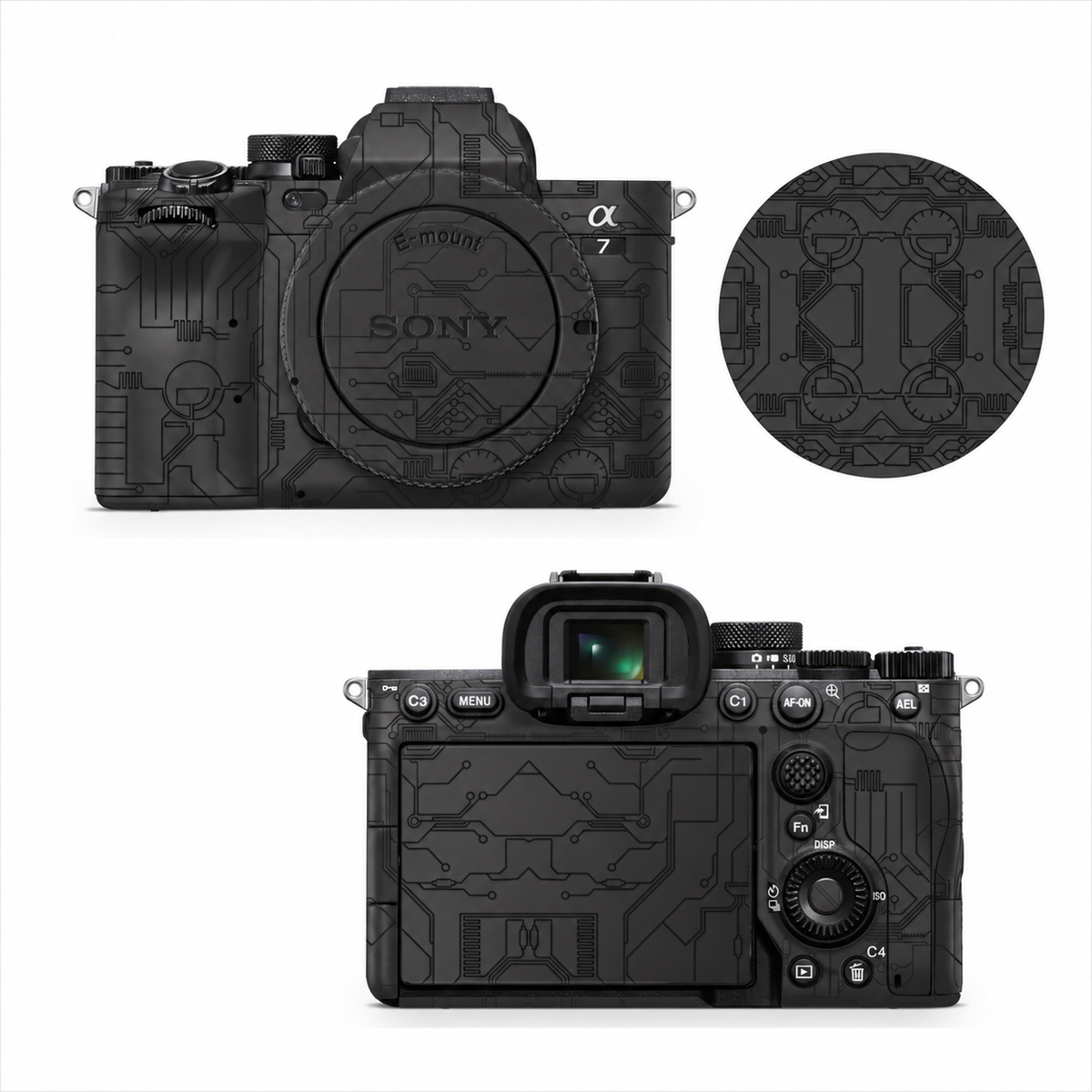 Black Circuit camera skin