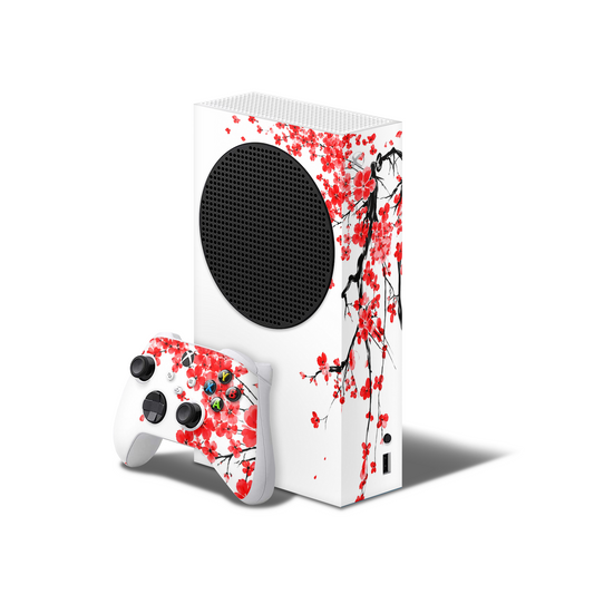 Cherry Blossom Xbox Series S Skin with 2 Controller Skins