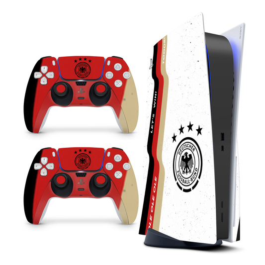 Germany De PS5 Skin with 2 Controller Skins