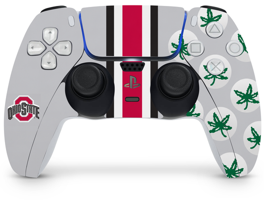 PS5 Ohio State Buckeyes Classic Controller Skin