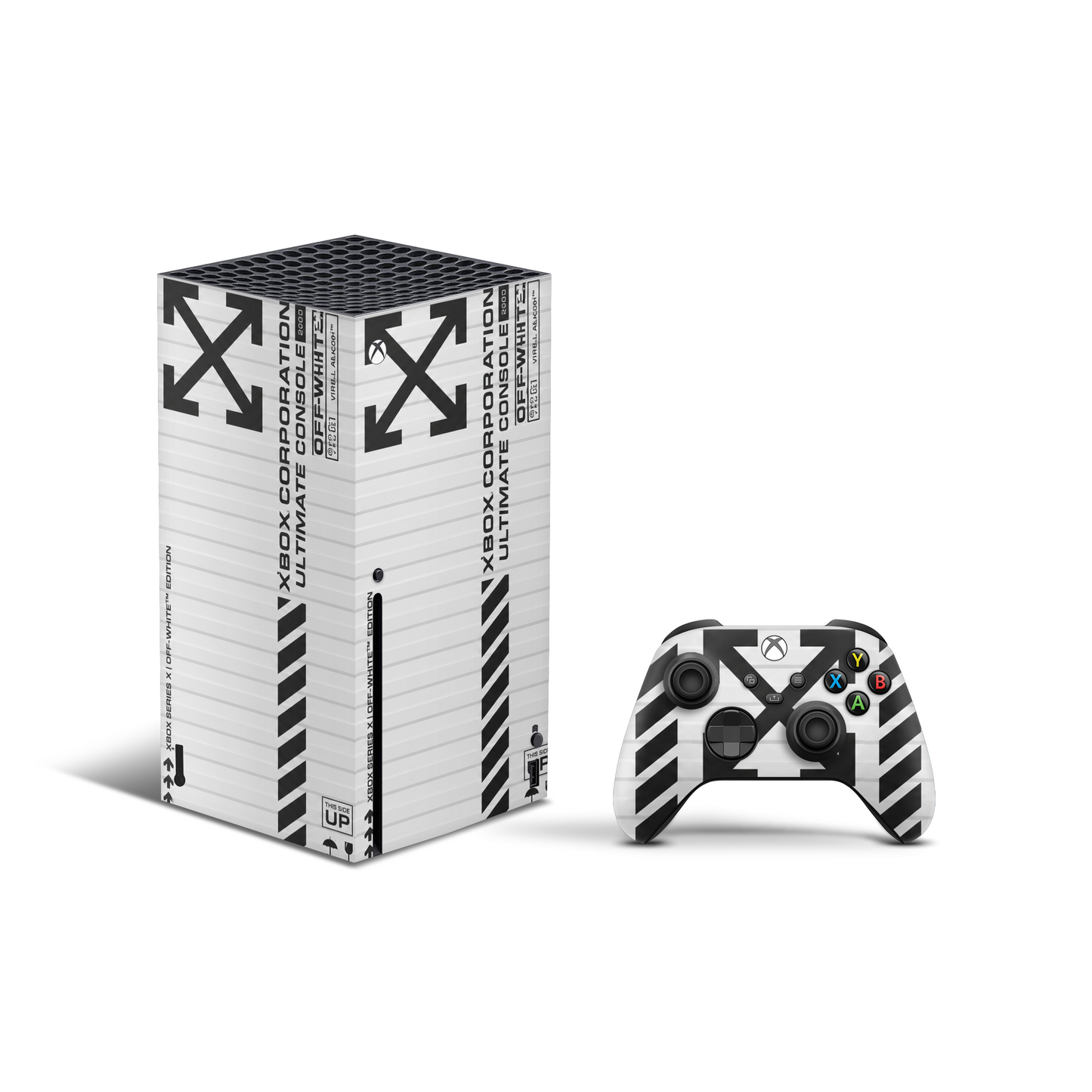 Urban Grid Xbox Series X Skin with 2 Controller Skins