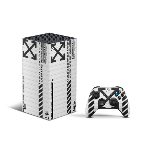 Urban Grid Xbox Series X Skin with 2 Controller Skins