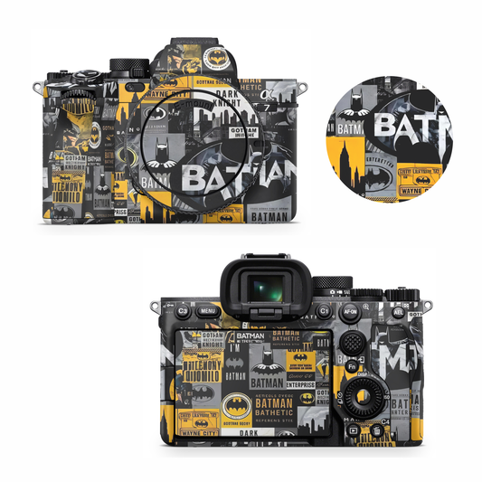 Black Camo Camera Skin for all models