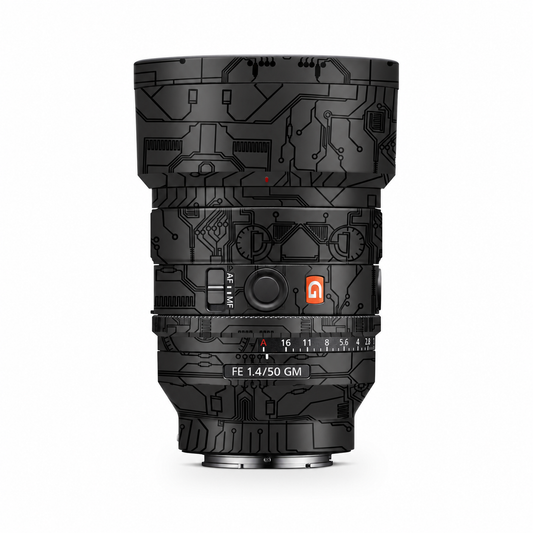 Black circuit lens Skin for all models