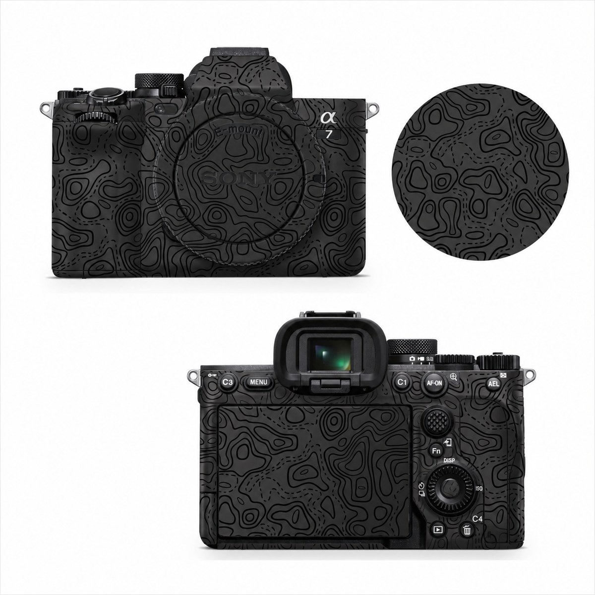Black Contour Camera Skin for all model