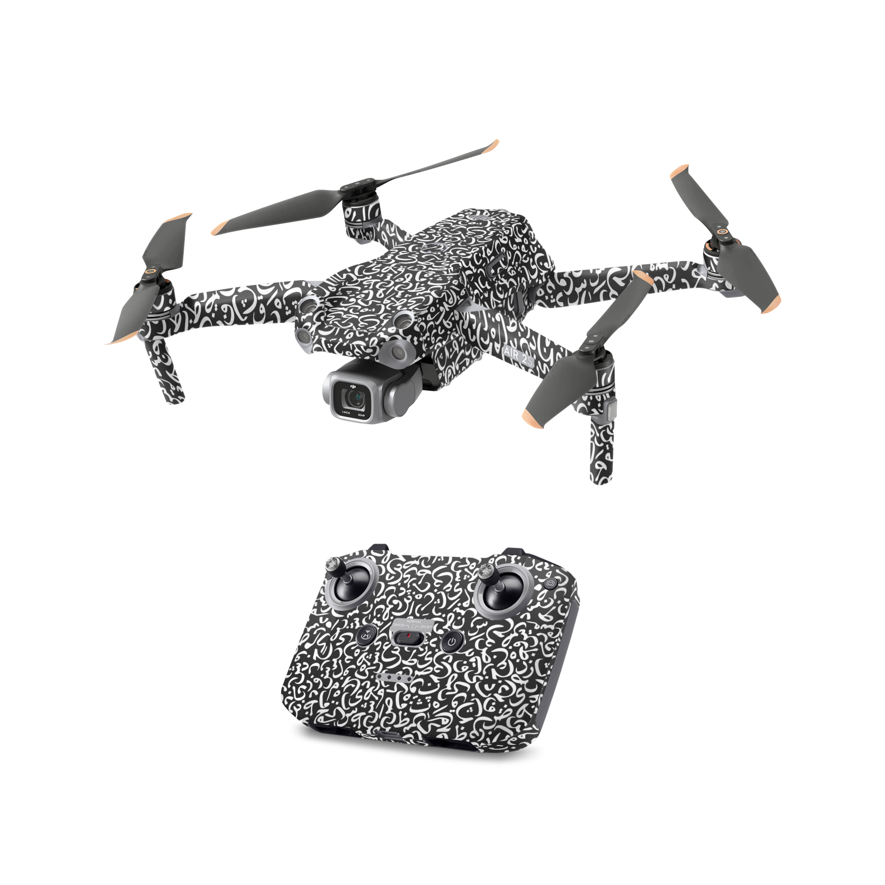 Black Calli -All Drone Skin Models 
