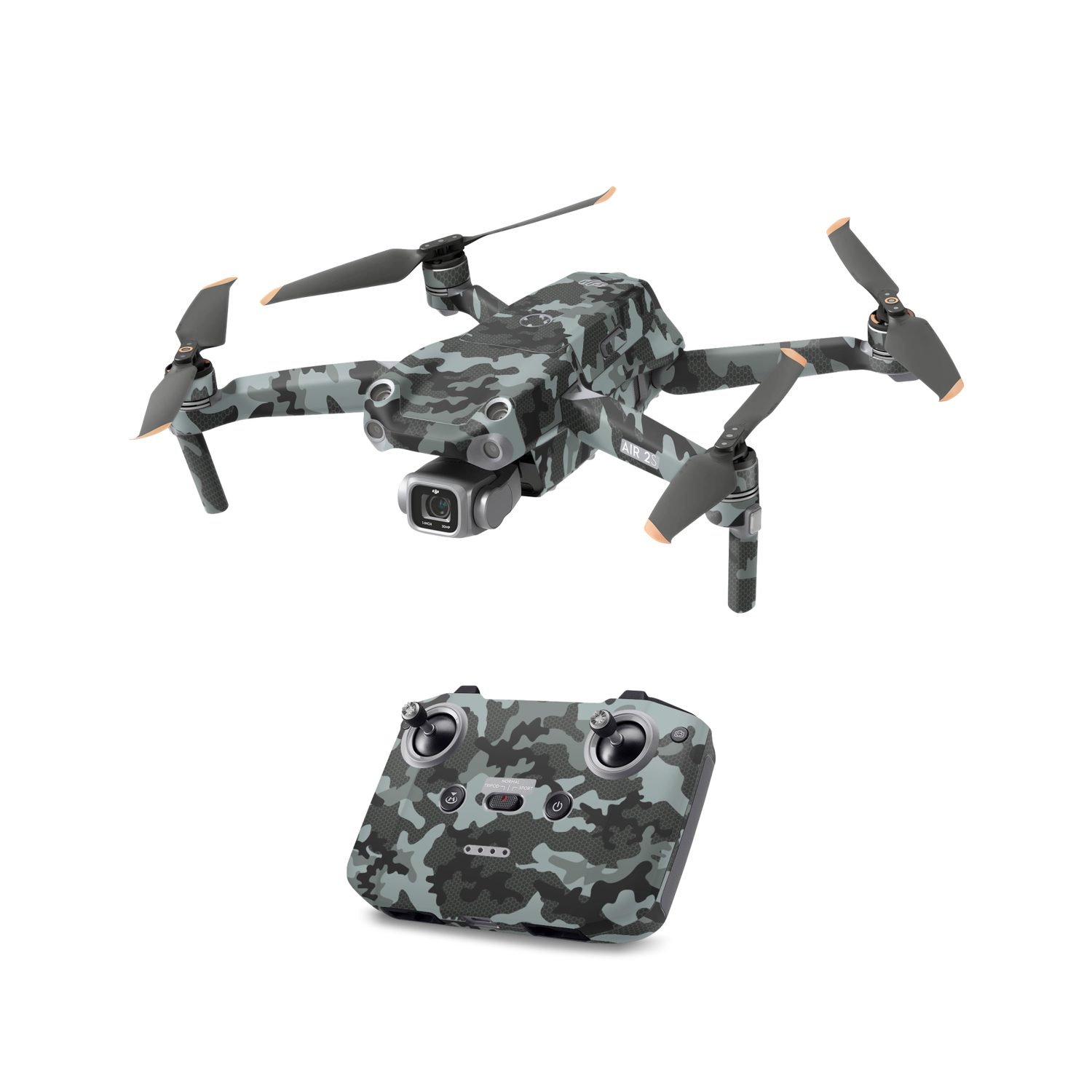 Black Camo -All Drone Skin Models 