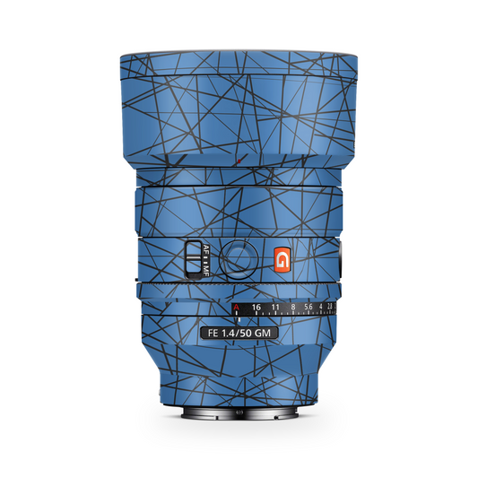 Blue Line - lens skin for all models  