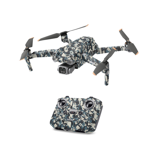 Blue White -All Drone Skin Models 