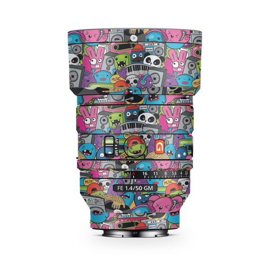 Cartoon - lens skin for all models