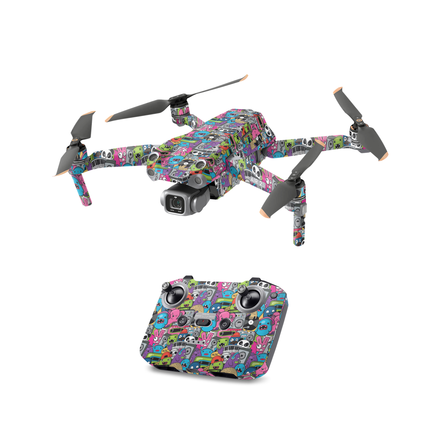 Cartoon-All Drone Skin Models 