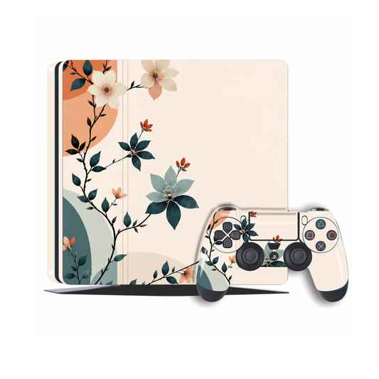 Floral Grace PS4 Skin with 2x Controller Skins