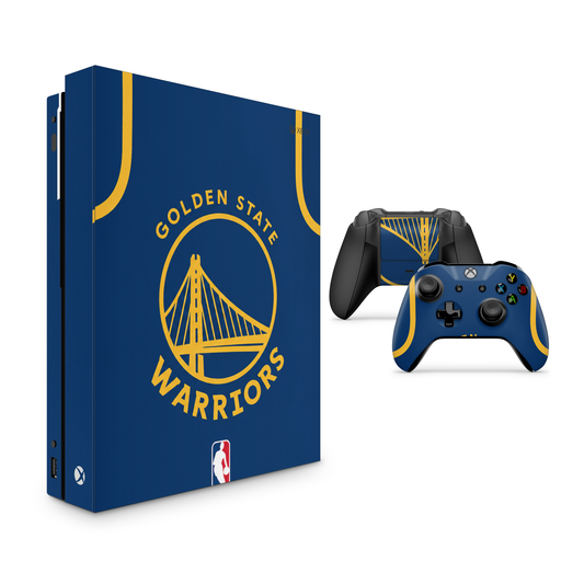 Golden State Xbox One Skin with 2 Controller Skins