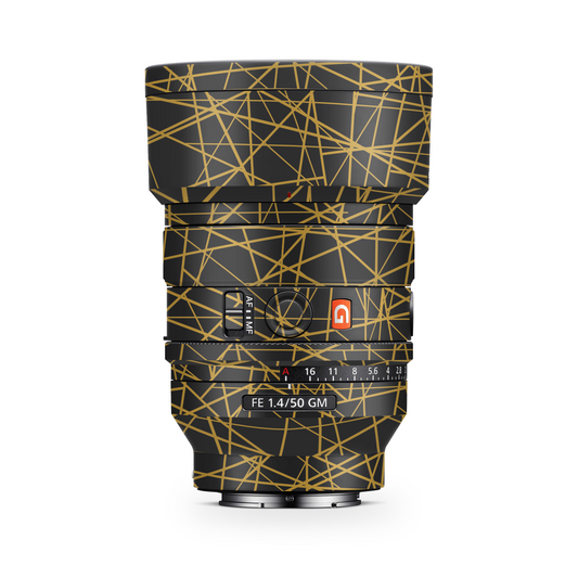 Gold Line- lens skin for all models 