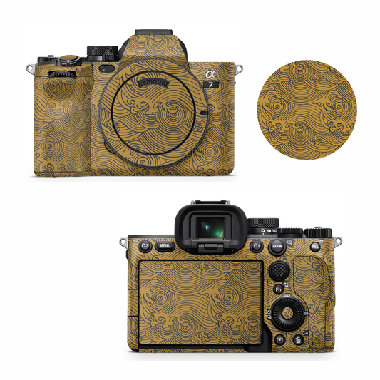 Gold Wave Camera Skin for all models