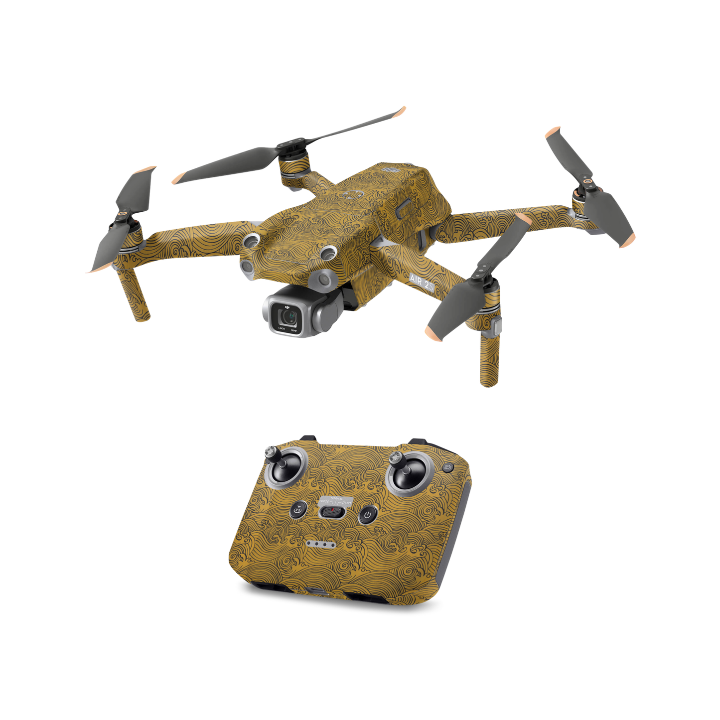 Gold Wave-All Drone Skin Models