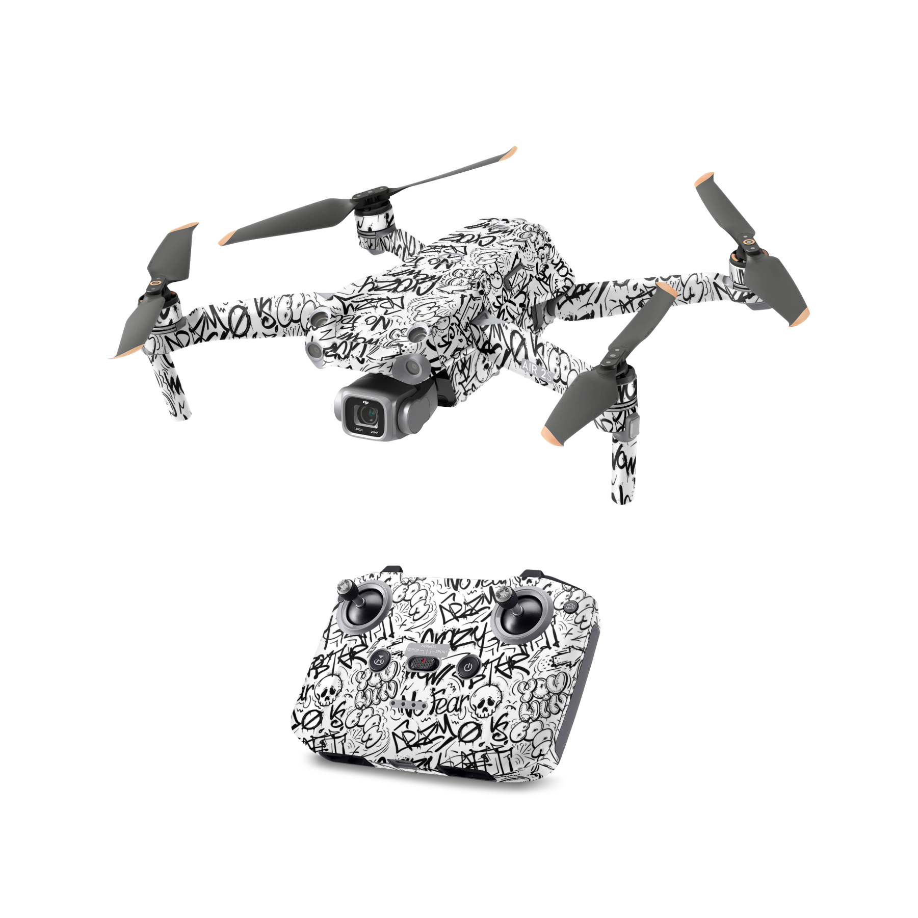 Graffiti-All Drone Skin Models
