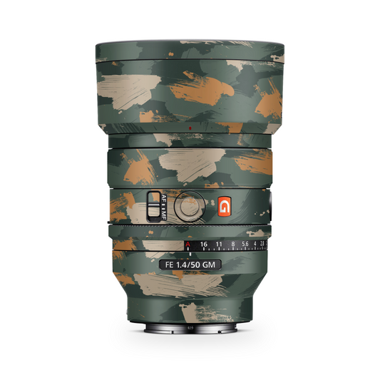 Green Brushed- lens skin for all models 