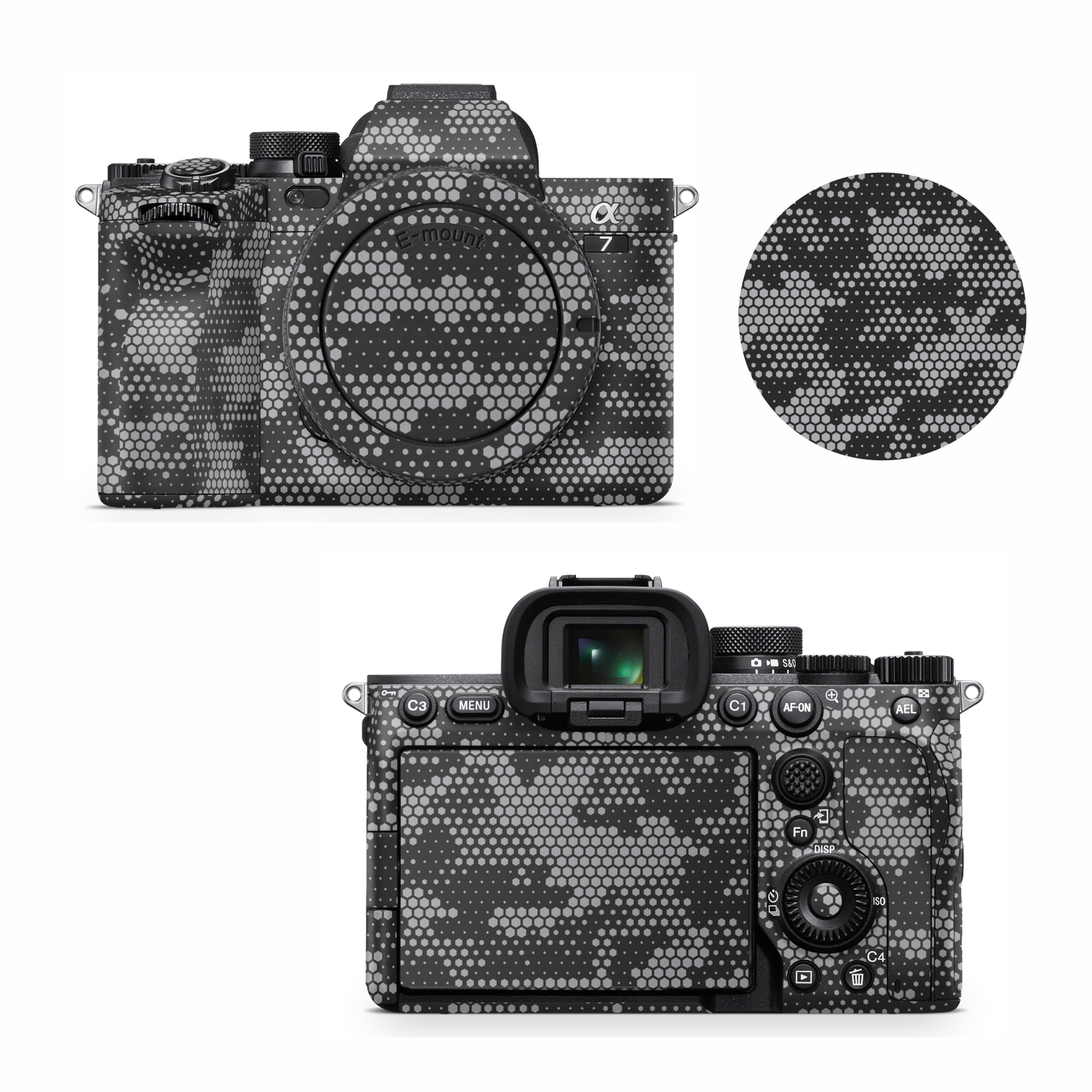 Grey Mamba Camera Skin for all models