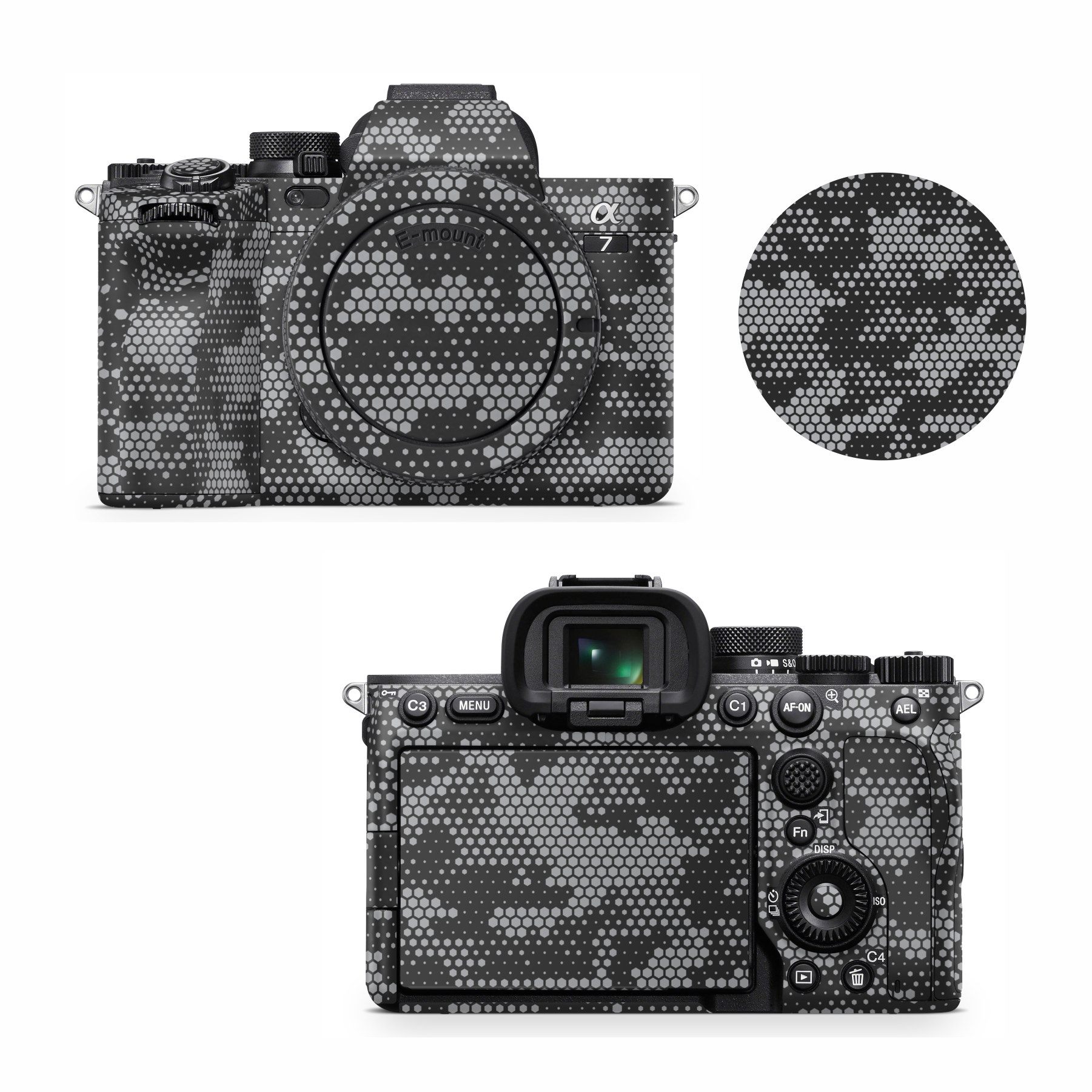 Grey Mamba Camera Skin for all models