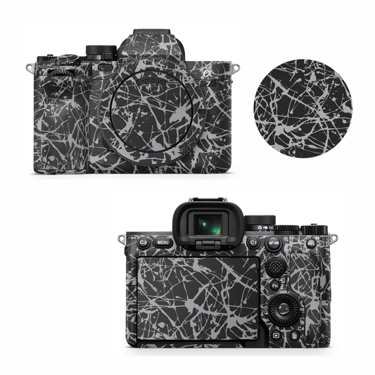 Grey Splash Camera Skin for all models