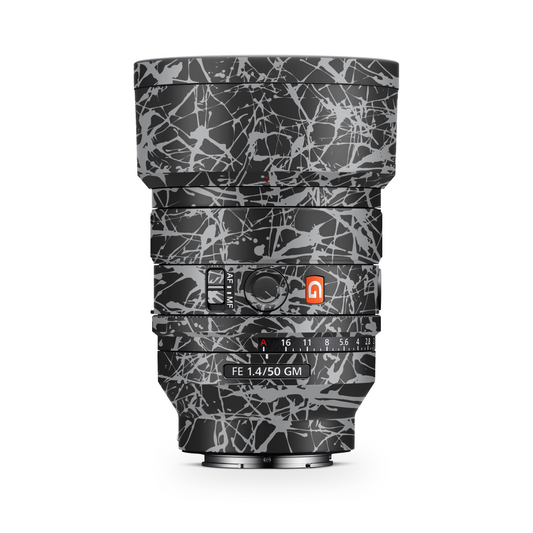 Grey Splash - lens skin for all models 