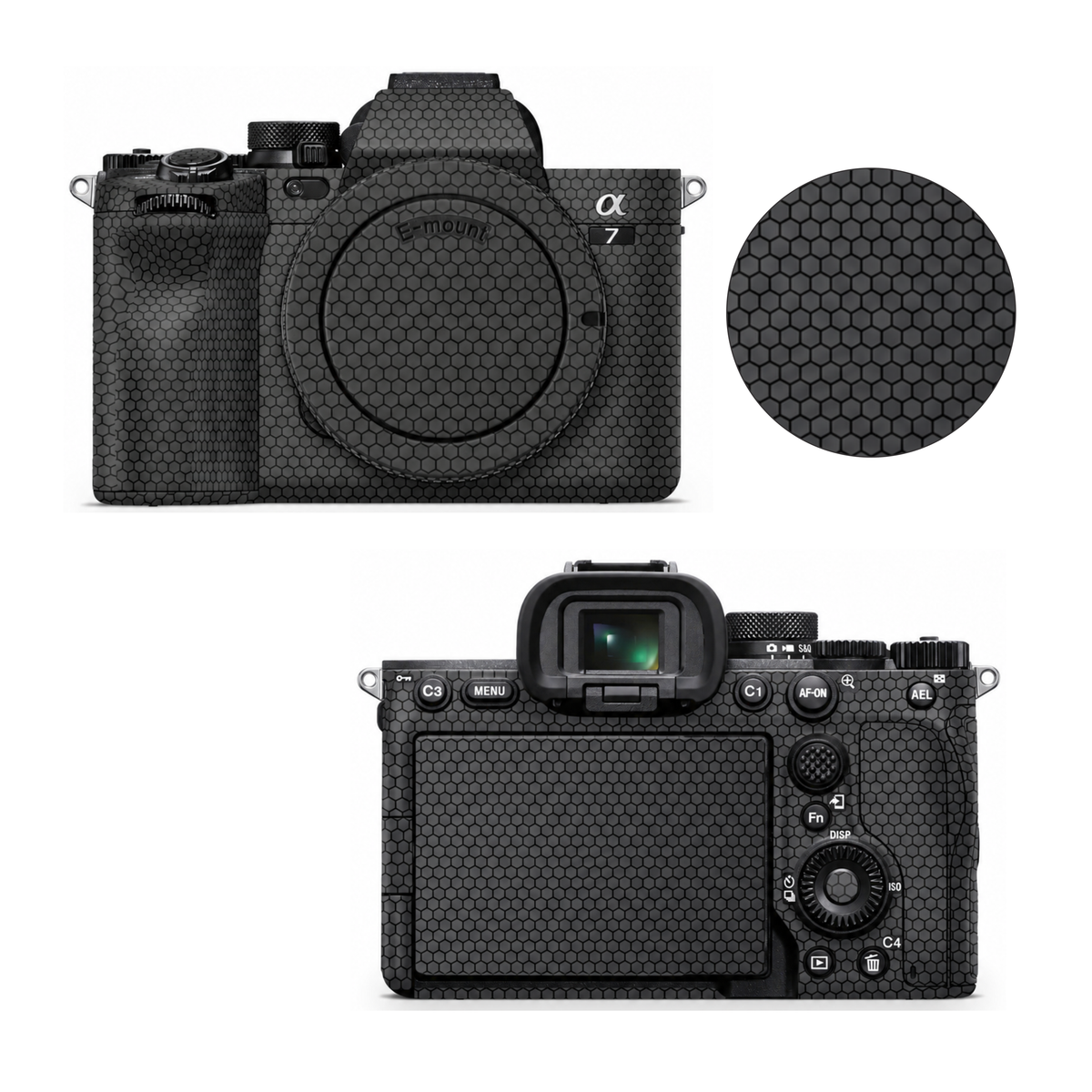 black honey comb camera skin pakistan