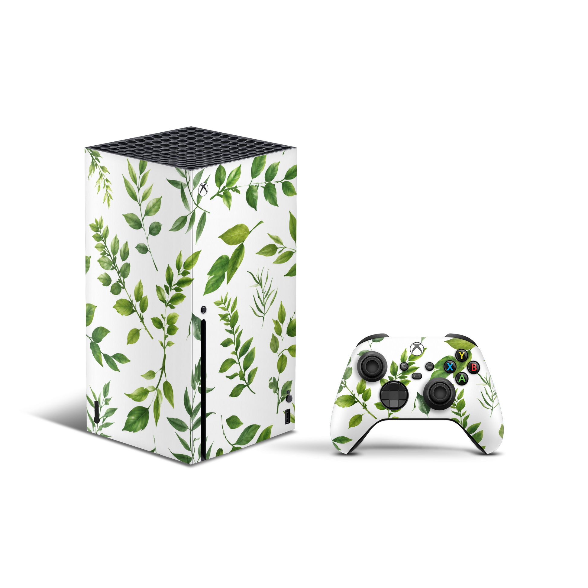 Leaf Xbox Series X Skin with 2 Controller Skins
