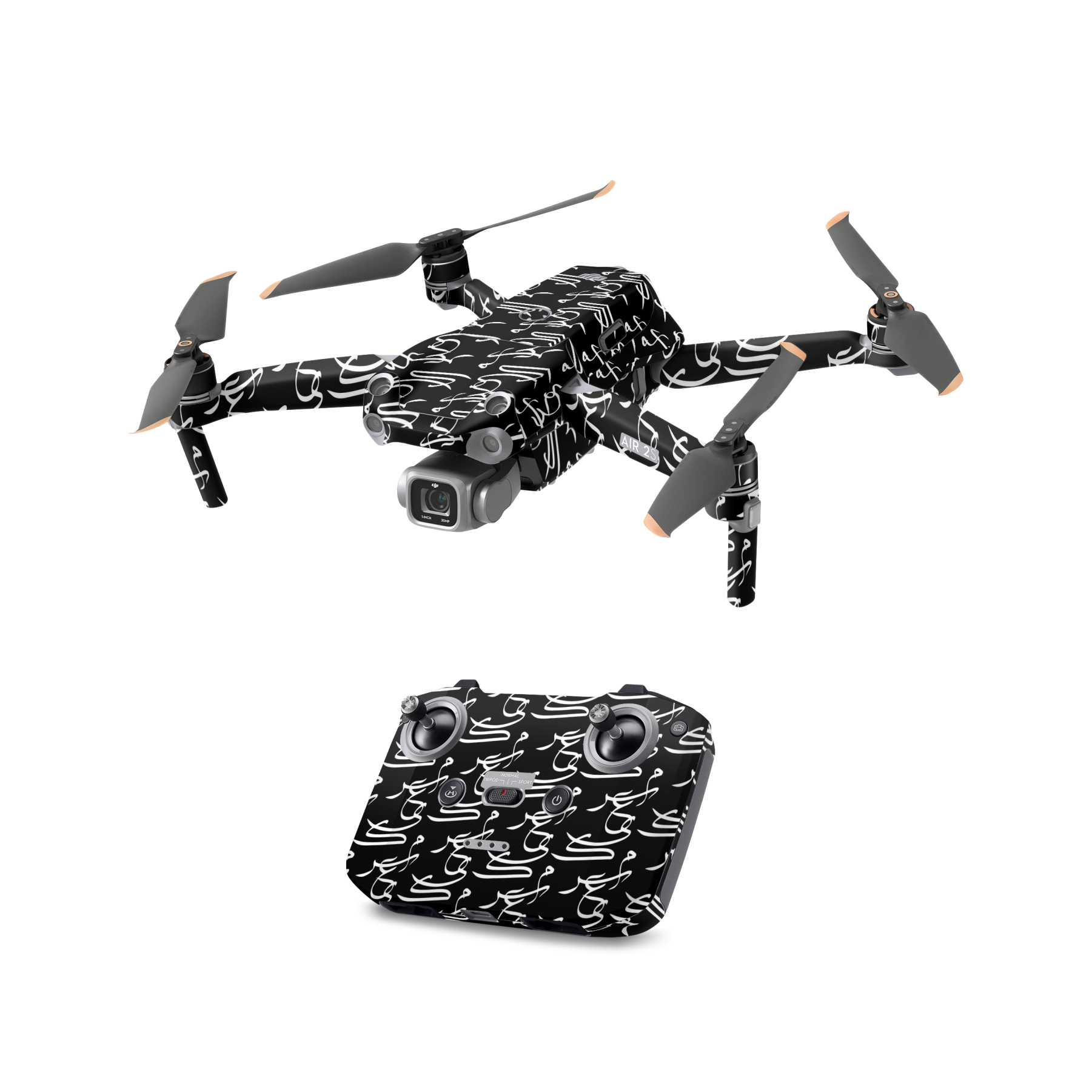 New Black Calli-All Drone Skin Models