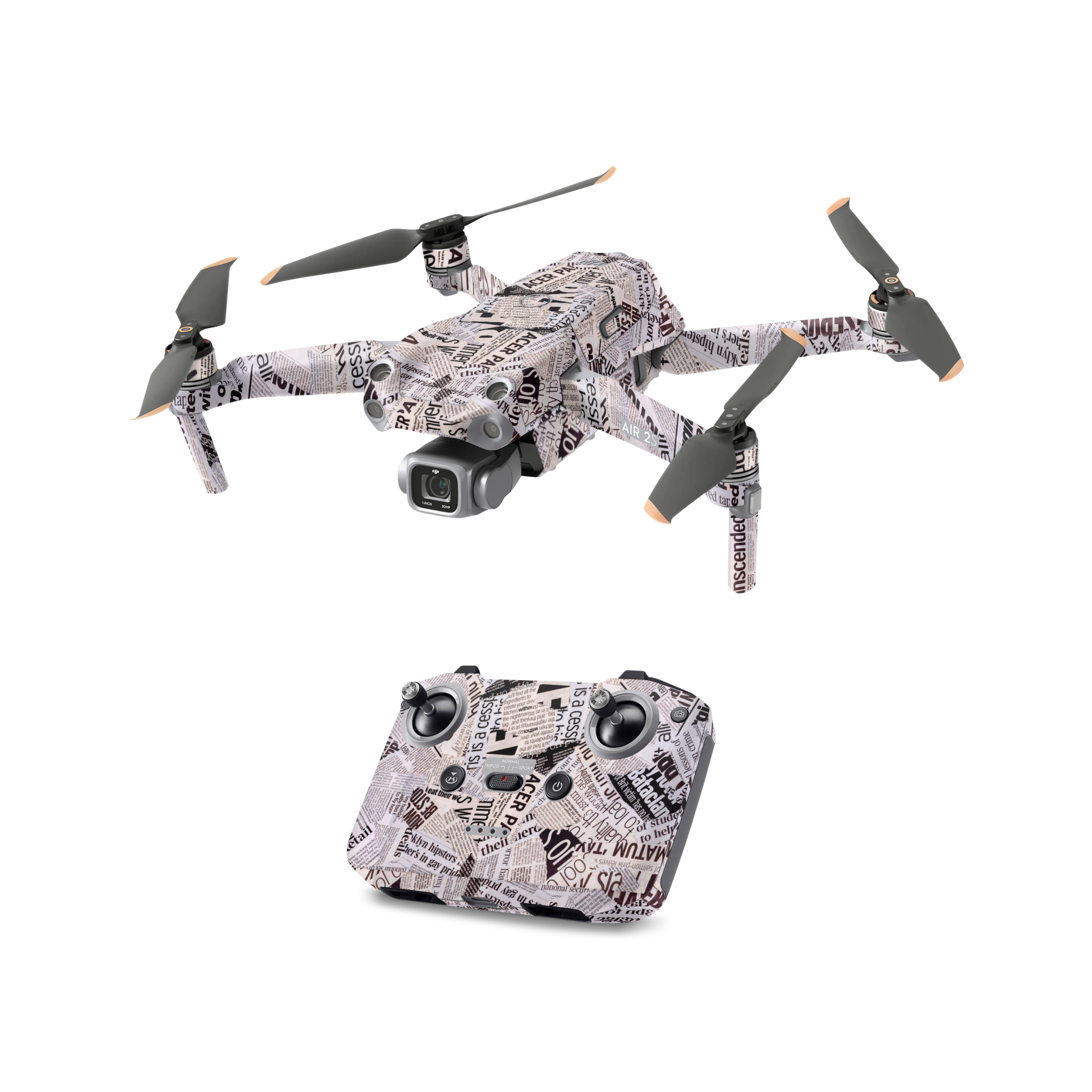 Newspaper-All Drone Skin Models