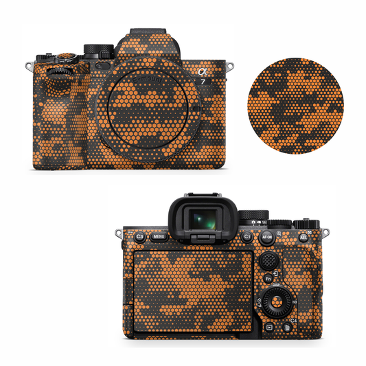 Orange Mamba Camera Skin for all model