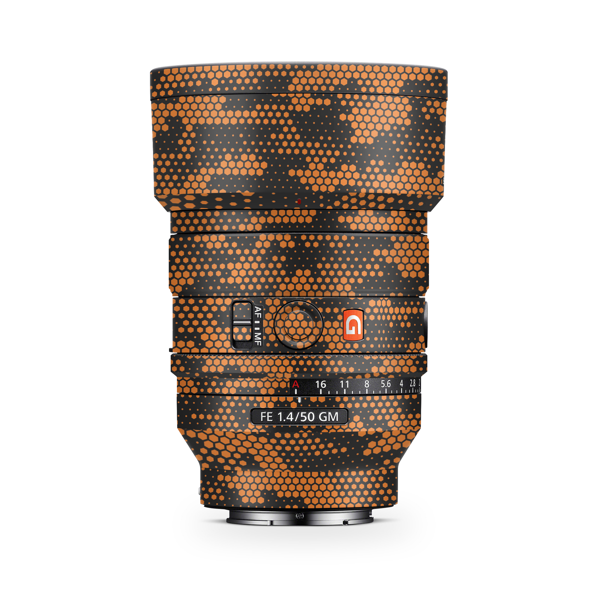 Orange Mamba - lens skin for all models 