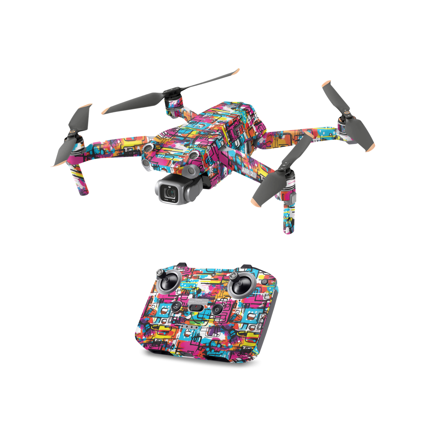 Pin-All Drone Skin Models 