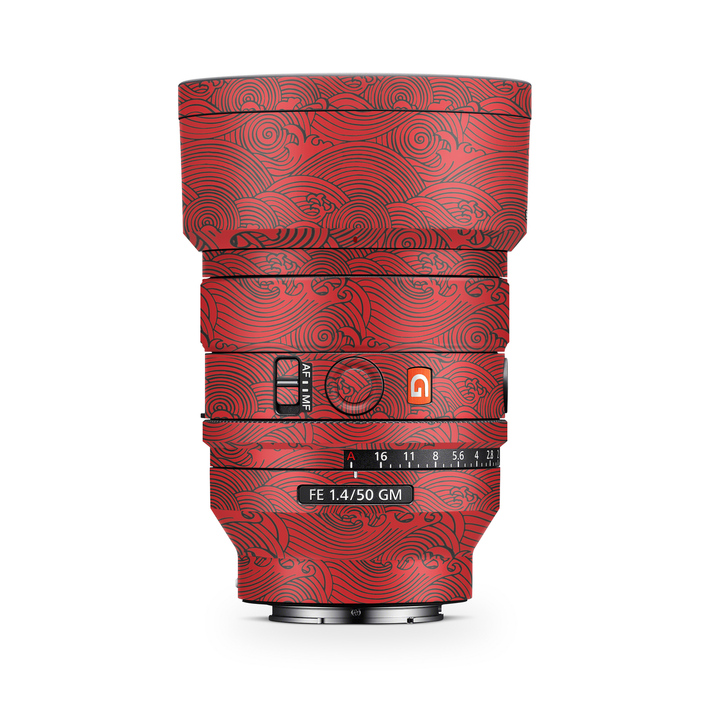 Red Wave - lens skin for all models 