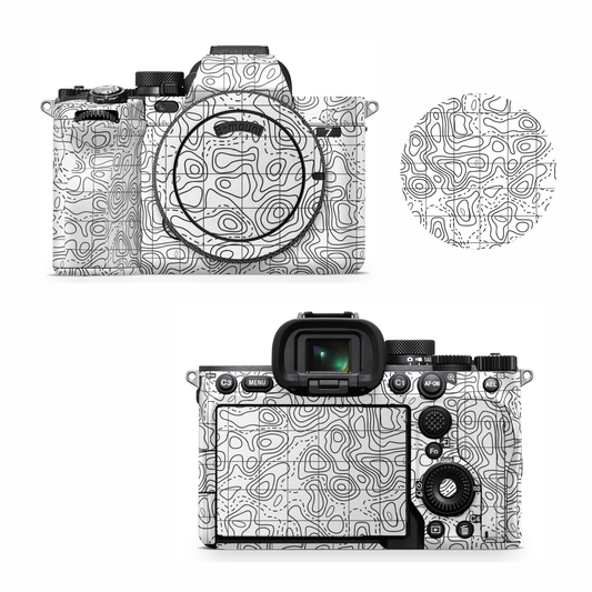 White Contour Camera Skin for all model