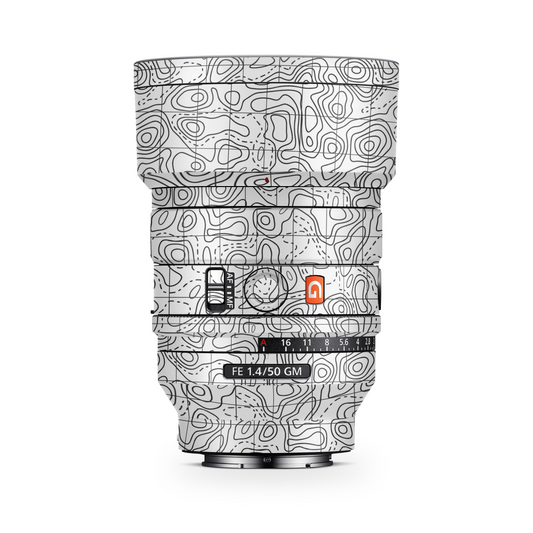 White Contour - lens skin for all models  