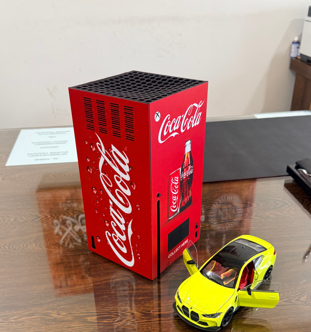 Coca Cola Xbox Series X Skin with 2x Controller Skins