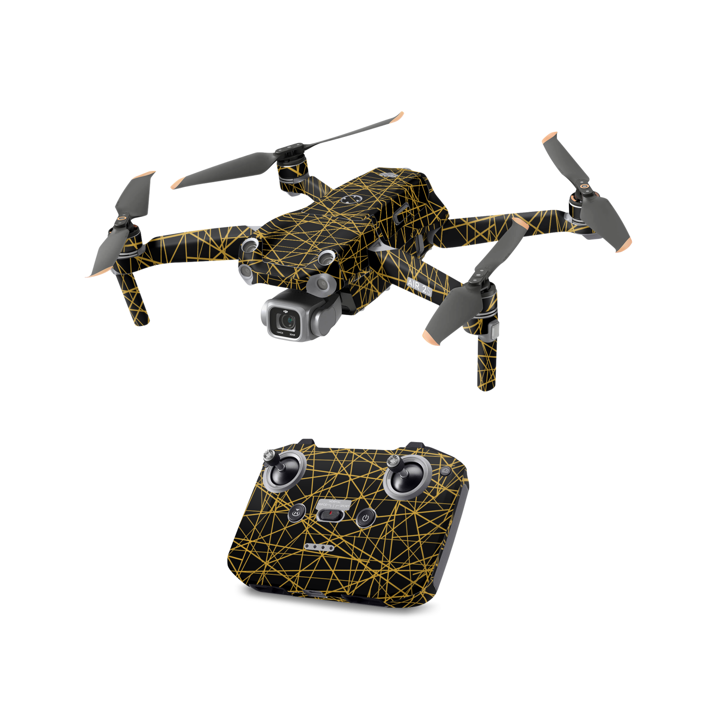 Yellow Line-All Drone Skin Models 