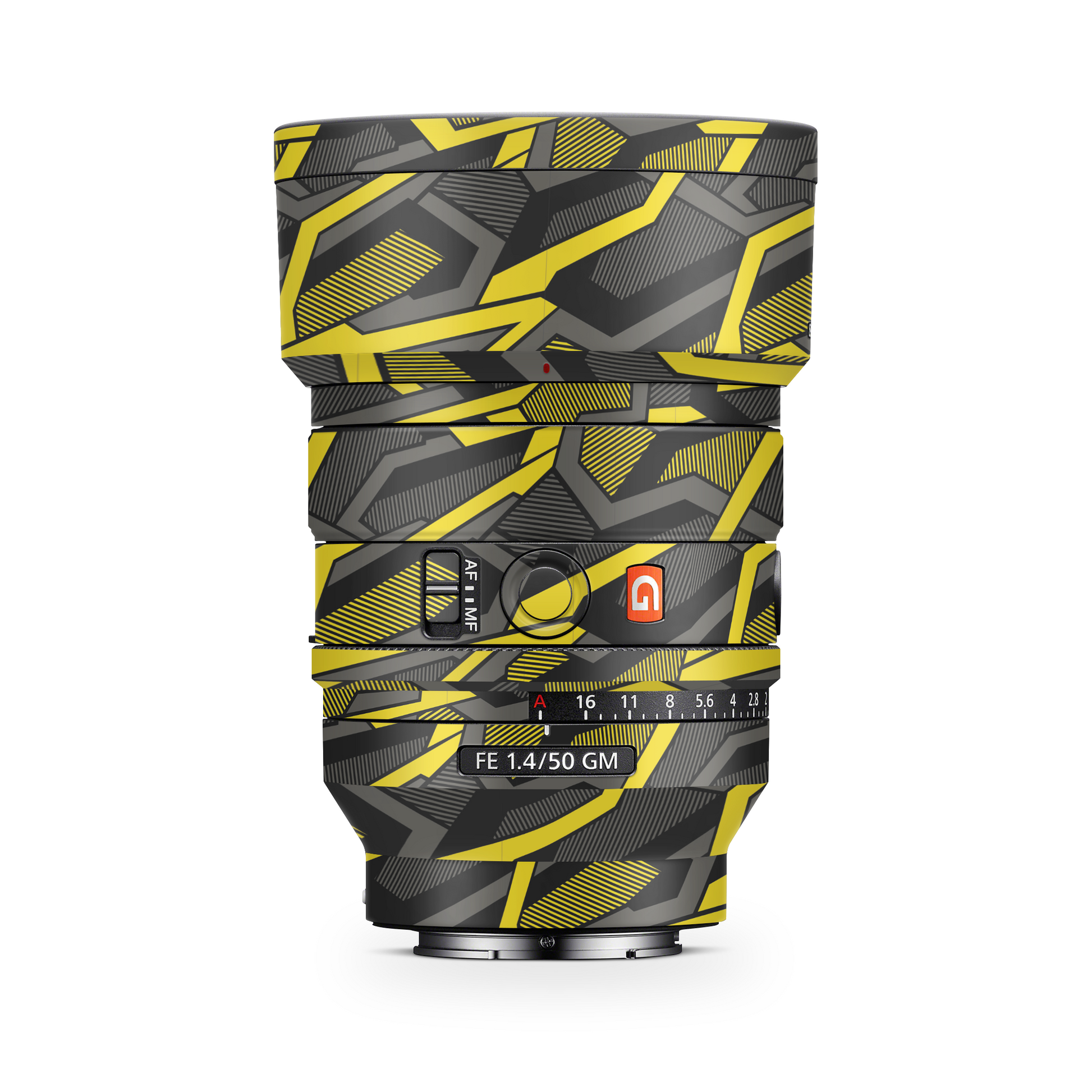 Yellow Neon - lens skin for all models 