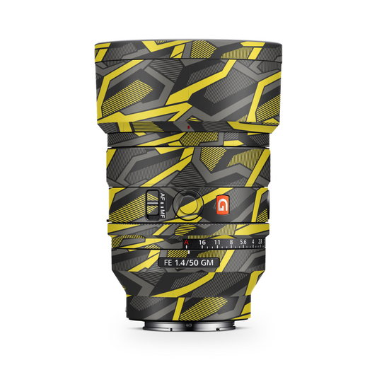 Yellow Neon - lens skin for all models 
